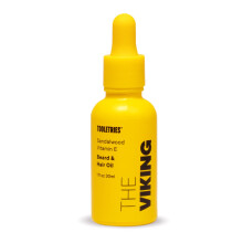 TOOLETRIES The Viking  Duftendes Bart- und Haarl fr Mnner mit Sandelholz und Vitamin E  pflegt und spendet Feuchtigkeit fr ein geschmeidiges Ge