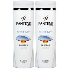 Pantene Pro-V Classic Clean Shampoo 12.6 Fl Oz (Pack of 2)