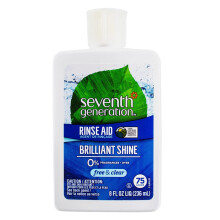 Seventh Generation Rinse Aid Free and Clear -- 8 fl oz Packaging May Vary