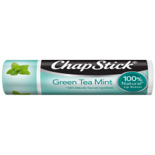 ChapStick Green Tea Mint 100 Prozent natrliche Inhaltsstoffe Lippenbutter feuchtigkeitsspendender Lippenbalsam 0,15 Unzen