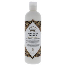 Nubian Heritage Lotion Rohes Shea und Myrrh 13 Fluid Unze