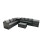 Fimous Fimous 6-seater Patio Coffee Table Sofa Set with 2 Side Tables 1