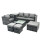 Fimous Fimous 7 Seater Patio Lounge Sofa Set with Side Table 3 Footstools 2
