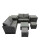 Fimous Fimous Love Sofa Square Coffee Table Set with 2 Side Tables 2 Small Stools 1