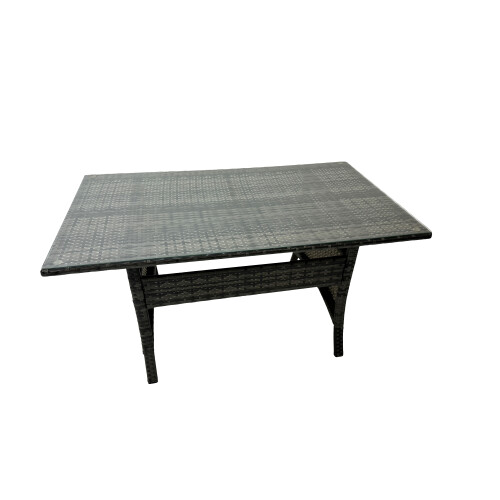 Fimous Fimous 6 Seat Outdoor Dining Table Sofa Sets with 2 Side Tables 2