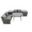 Fimous Fimous 4 Seater Outdoor Dining Table Double Seat Sofa 2 Side Table Set 1