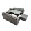 Fimous Fimous 8 Seat Outdoor Dining Table Sofa Set with 2 Big Stool Side Table 2