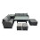 Fimous Fimous 8 Seat Outdoor Dining Table Sofa Sets with 3 Stools Side Table 1