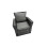 Fimous Fimous 11 Seat Poly Rattan Corner Sofa Set with 3 Stool 2 Chairs 6