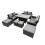 Fimous Fimous Outdoor Love Sofa Set &Adjustable Lifting Dining or Coffee Table 2