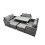 Fimous Fimous 8-seater Patio Height Adjustable Rising Lifting Table Sofa Set 2