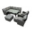 Fimous Fimous 11 Seat  Dining Table Corner Sofa Set with 3 Stool 2 Chairs 2
