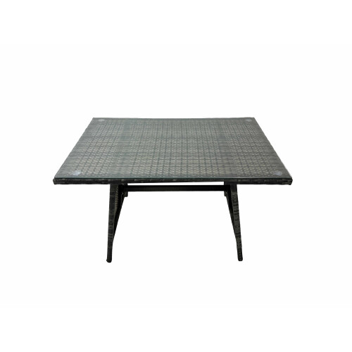 Fimous Fimous Patio Furniture Sets with Dining Table 2 Stools Side Table 1