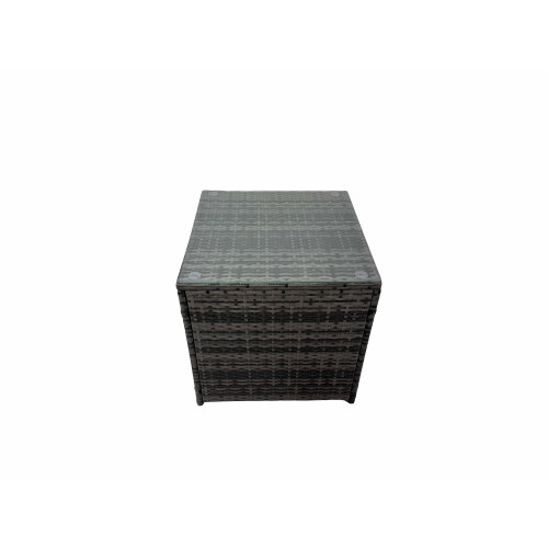 Fimous Fimous Patio Furniture Sets with Dining Table Side Table 3 Stools 2