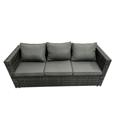 Fimous Fimous Outdoor PE Rattan Sofa Set with with Side Table 2