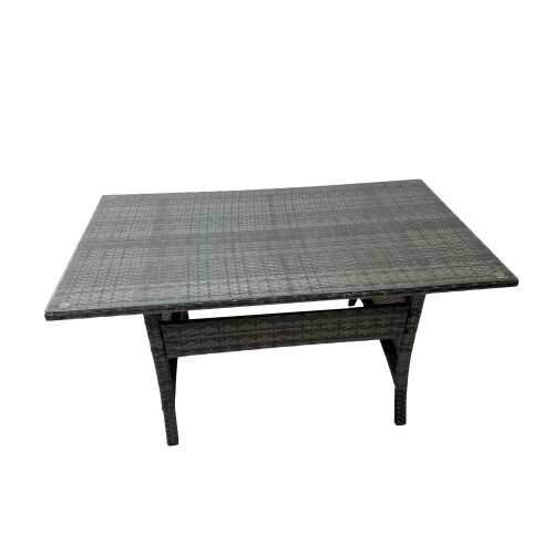 Fimous Fimous Outdoor PE Rattan Sofa Set with with Side Table 1
