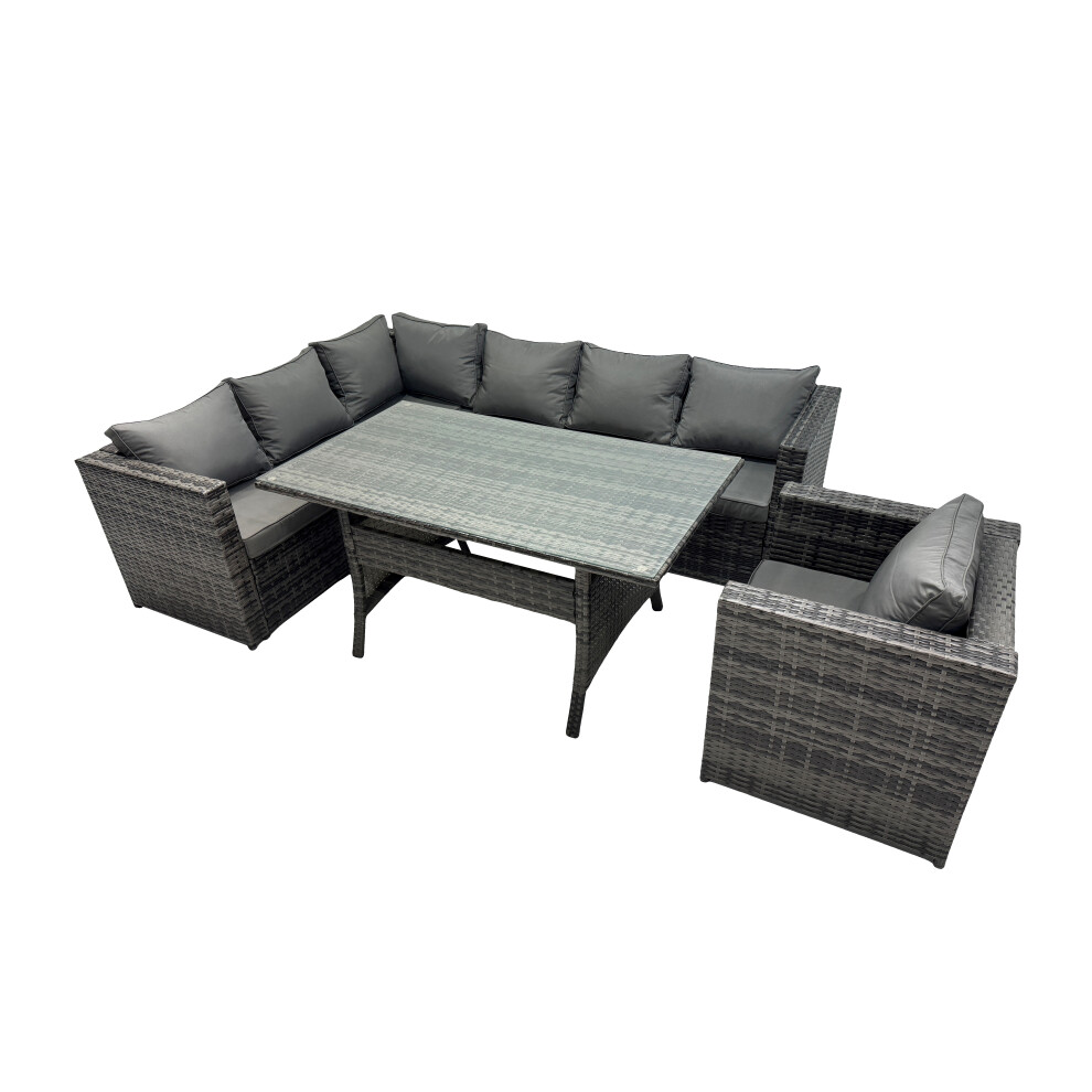 Fimous Outdoor Pe Rattan Sofa Set With With Chair