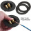2 Pcs 2 Way Speaker Box Terminal Trays Round Power Speaker Terminal Plates Compression Spring Loaded 4