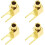 Speaker Cable Connector, Hi-End Banana to Flat Plug Adapter Plug, Speaker Cable Wire 1