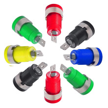 4-mm-Bananenstecker für Verstärker-Lautsprecher-Anschlussdose, Wanddose, 10er-Packung