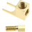 Speaker Cable Connector, Hi-End Banana to Flat Plug Adapter Plug, Speaker Cable Wire 2