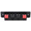 5pcs 4 Way Speaker Terminal Block Speaker Terminal Block Board Connector Speaker Spring Terminal Push Release Type 5