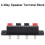5pcs 4 Way Speaker Terminal Block Speaker Terminal Block Board Connector Speaker Spring Terminal Push Release Type 2