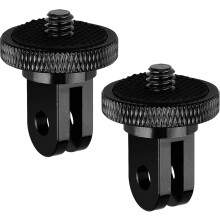 Tripod Mount Adapter, Camera Mount Adapter, 1/4” -20 Tripod Adapter Compatible with Gopro Hero Sony Xiaomi yi Sjcam