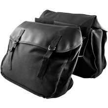 Schwarze Motorrad-Satteltasche, universelle Motorrad-Reisesatteltasche, Roller-Seitentasche für S-Porter, Honda, Yamaha, Suzuki, Kawasaki