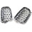 E70 Grille, ABS Diamond Replacement Front Kidney Grill for X5 Series E70 X6 Series E71 Silver 3