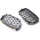 E70 Grille, ABS Diamond Replacement Front Kidney Grill for X5 Series E70 X6 Series E71 Silver 5
