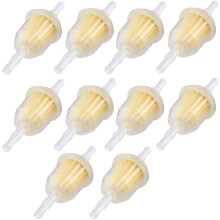 AM116304 Fuel Filter Fits for 1/4" and 5/16" Fuel Line Replaces 25 050 22-S 71-5960 120-436 GY20709 38666 149-2206-01 21541500 98021 Fuel Filter