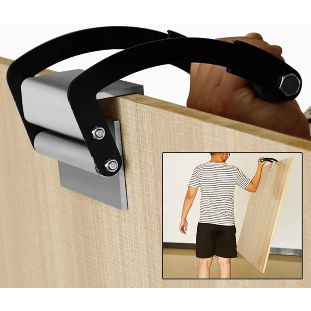 Panel Carrier Gripper, Heavy Duty Aluminium Handy Grip Board Lifter Plywood Wood Panel Carrier Home Furniture Accessories 749764118780