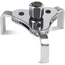 Ölfilterschlüssel, 3-Backen-Ölfilter-Entfernungswerkzeug, Ölfilterzange mit Klemme für Durchmesser 60 mm–110 mm