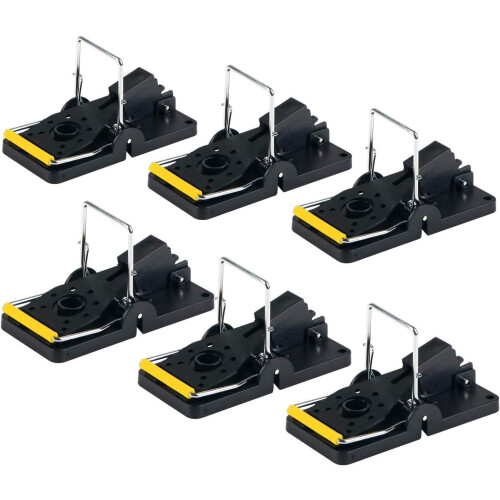 Large Size Rat Trap, Reusable Rodent Solution, Pack of 6
