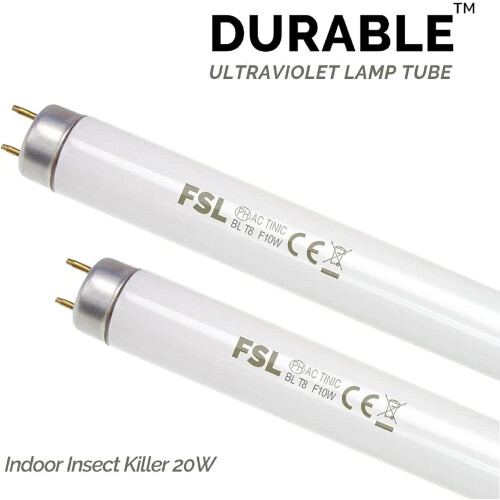 10W Mosquito UV Lamp Replacement Bulbs, Pack of 1
