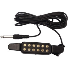 Guitar Pickup 12-Hole Soundhole Transducer Amplifier with 10ft Cable 1/4inch Jack for 40inch / 41inch
