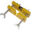 Adjustable Mouthpiece Puller Tool Remover Holder Tools for Brass-Wind Instruments(Yellow) 1