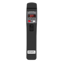 Live glasvezelidentificatie met visuele foutzoeker 10 mW voor optische vezels van 0,25 mm, 0,9 mm en 3,0 mm, 800-1700 nm, bediening met één knop.