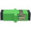 Cerrxian SC Singlemode Glasfaseradapter SC Buchse auf SC Buchse APC Simplex Singlemode Glasfaserkoppler Netzwerk Internet 5