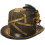 Steampunk hat vintage gears and rivets hat steampunk cylinder 3