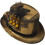 Steampunk hat vintage gears and rivets hat steampunk cylinder 4