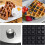 Mini Waffle Make,Waffle Maker Iron Machine, 1000w,Non-stick Coating, Adjustable Temperature Control,Power/Ready Indicator Light,Overheating Protection 4