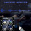 Led Automatic Watch Winder, 4 Position Watch Shaker, Led + Remote Control, Anti-Magnetization Design, 5 Rotation Modes 4