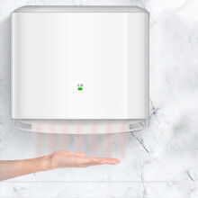 1450W automatische inductie handdroger, sneldrogende handdroger, droogt in 5-8 seconden, instelbare warme en koude lucht.