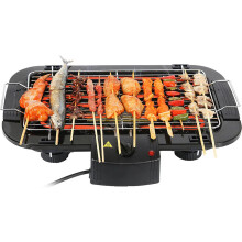 1300w Barbecue Electric Grill Smokeless Baking Pan, Kitchen Cookware Appliances, Household Electric Oven, Smokeless Electric Grill Gril