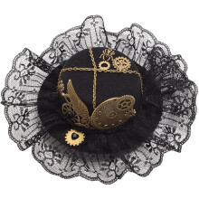 Women's Mini Steampunk Round Hat