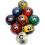 Jeu complet de 16 boules de billard professionnelles pour tables de billard 4