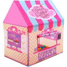 Kinderspielzelt Mädchen Rosa Prinzessinnenschloss Tragbares Spielhaus Outdoor-Spiel Kinderpartyzelte