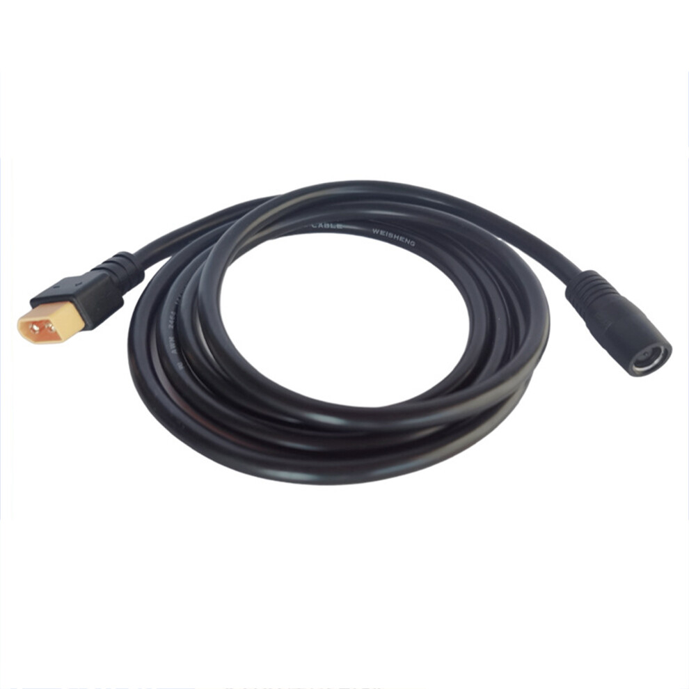 Dc8mm To Xt60 Power Cable Dc7909 7.9Mmx5.5mm Female Adapter Cord For Solar Panel And Power Stations 1M 7751660198103